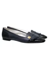 Ines De La Fressange Ballerine Bleue Et Noire