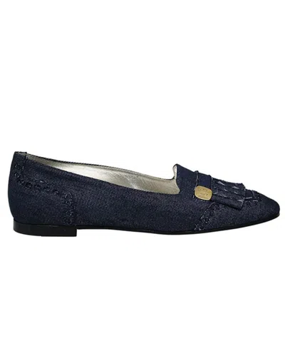 Ines De La Fressange Ballerines De Ville En Denim