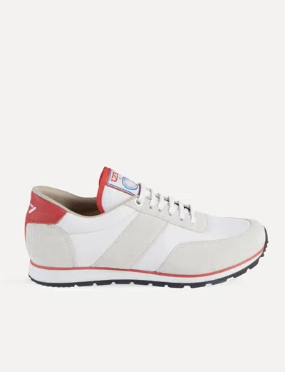 Ines De La Fressange Baskets Uzs X Ines Unisexe Écrues In White