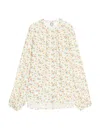 Ines De La Fressange Blouse Joséphine À Fleurs