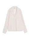 Ines De La Fressange Blouse Noa Écrue À Rayures