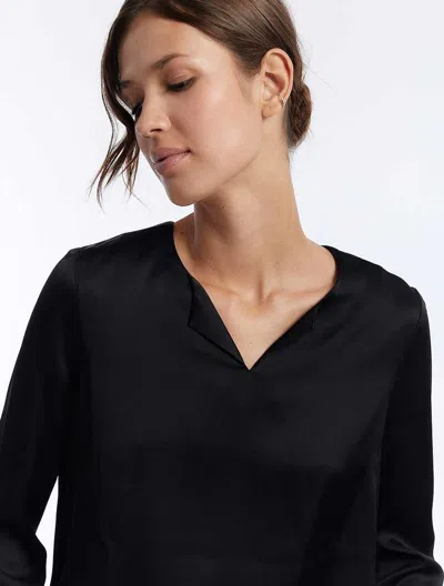 Ines De La Fressange Blouse Sixtine Noire