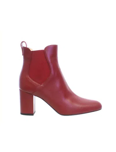 Ines De La Fressange Bottines À Talons En Cuir