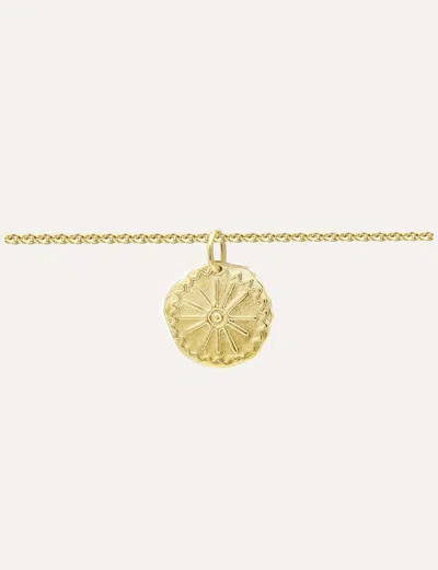 INES DE LA FRESSANGE BRACELET LUTÈCE MOTIF SOLEIL PLAQUÉ OR