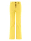 Ines De La Fressange Women's "charlotte" Trousers In Yellow