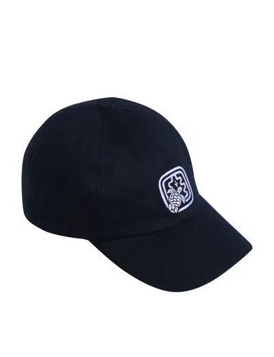 Ines De La Fressange Capsun, Casquette D'été En Coton, Ines X Vilebrequin, Taille Universelle In Blue