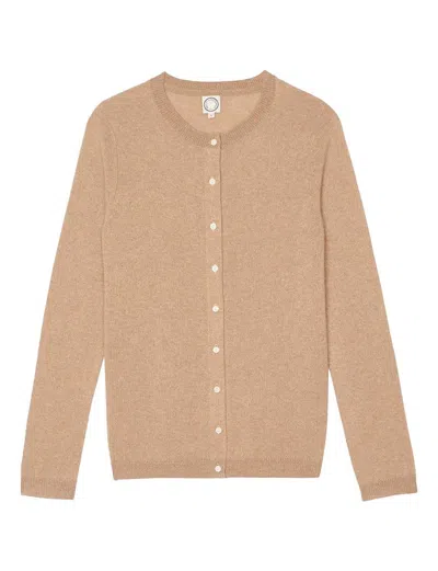 Ines De La Fressange Cardigan Cesare Camel