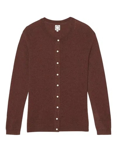 Ines De La Fressange Cardigan Cesare Marron