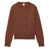 Ines De La Fressange Cardigan Cesarion Brun