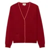 Ines De La Fressange Cardigan Clotaire En Laine Mérinos