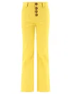 INES DE LA FRESSANGE CHARLOTTE TROUSERS YELLOW