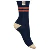 Ines De La Fressange Chaussettes Côtelées Dim X  In Blue