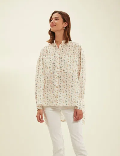 Ines De La Fressange Chemise Adamo À Fleurs