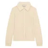 Ines De La Fressange Chemise Cathy En Coton Blanc Ivoire