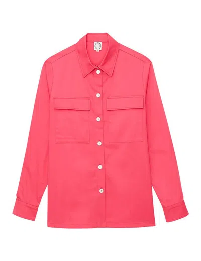 Ines De La Fressange Chemise Chandler Rose