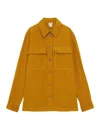 Ines De La Fressange Chemise Chandler Velours Ocre