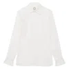 Ines De La Fressange Chemise Clara En Coton Blanc