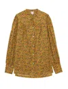 Ines De La Fressange Chemise En Popeline Ornella In Yellow