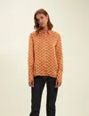 Ines De La Fressange Chemise Falco Red Fountain