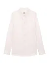 Ines De La Fressange Chemise Martin Coton Rose Pâle In Neutral