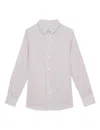 Ines De La Fressange Chemise Martin Rayée In Purple