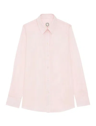 Ines De La Fressange Chemise Martin Rose Pâle In Pink