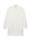 Ines De La Fressange Chemise Maryange Oversize Blanche