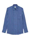 Ines De La Fressange Chemise Maureen À Carreaux Bleu