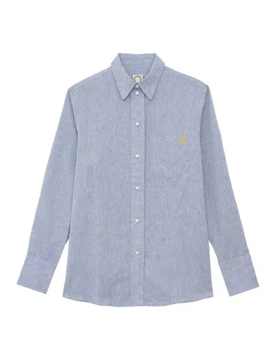 Ines De La Fressange Chemise Maureen Bleue
