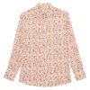 Ines De La Fressange Chemise Maureen En Coton À Motifs À Fleurs In Multi