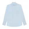 Ines De La Fressange Chemise Maureen En Coton Bleu Clair