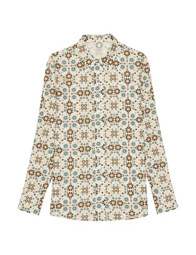 Ines De La Fressange Chemise Maureen Imprimé Boulbon