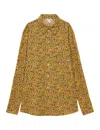 Ines De La Fressange Chemise Maureen Jaune À Fleurs