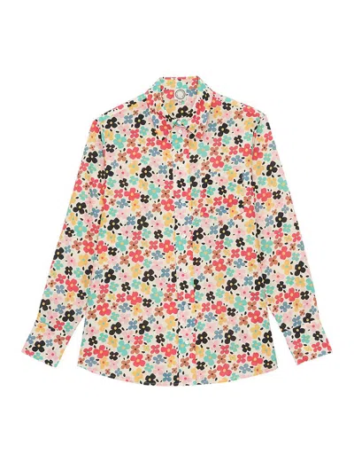 Ines De La Fressange Chemise Maureen Lin-coton In Multi