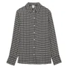 Ines De La Fressange Chemise Maureen Motifs Feuille De Chêne