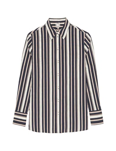 Ines De La Fressange Chemise Maureen Rayée Multicolore