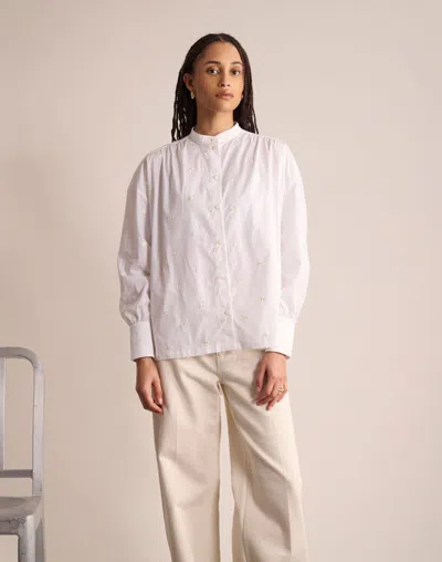 Ines De La Fressange Chemise Maureen In White