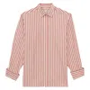 Ines De La Fressange Chemise Nova En Coton Rouge