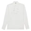 Ines De La Fressange Chemise Ortiz En Coton Blanc In White