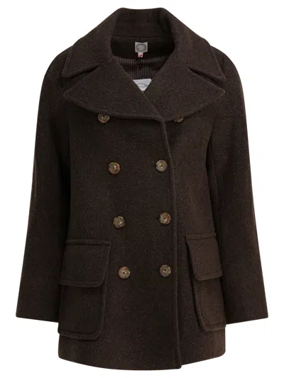 Ines De La Fressange Coats Brown