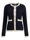 Ines De La Fressange Knitwear Blue In Blue