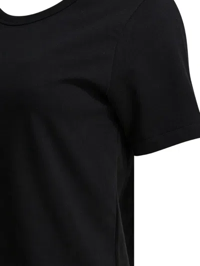 Ines De La Fressange Crew-neck T-shirt In Black