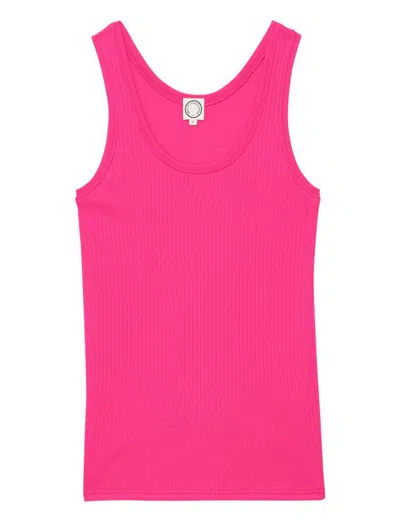 Ines De La Fressange Débardeur Amelie En Jersey Rose