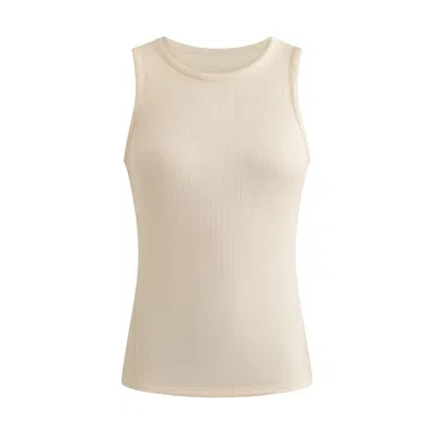 Ines De La Fressange Débardeur Thermal Dim X  In Neutral