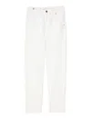 Ines De La Fressange High-waisted Straight Pants In White