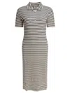Ines De La Fressange Robe Romane En Coton Bio Marine
