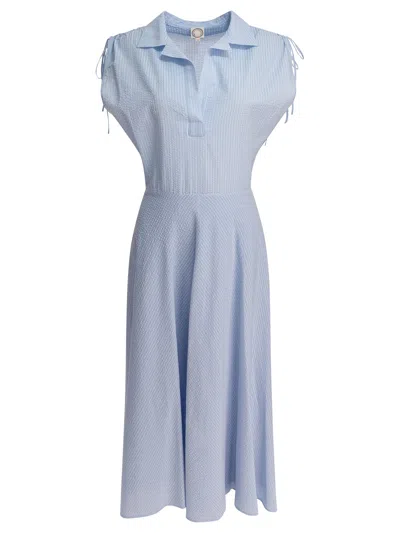 Ines De La Fressange Dresses In Light Blue