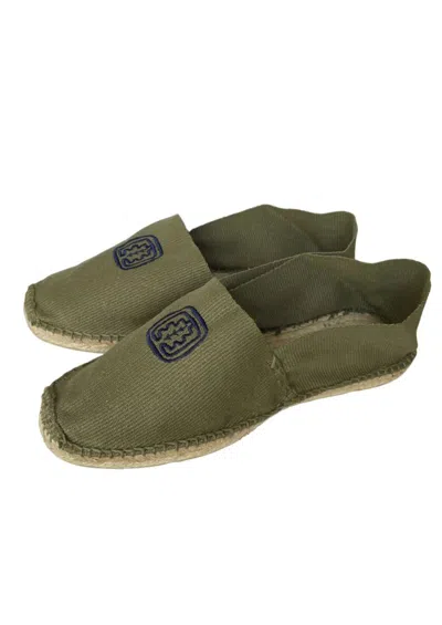 Ines De La Fressange Espadrille Francine Kaki In Green