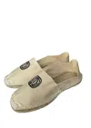 Ines De La Fressange Espadrilles Francine En Coton Écru