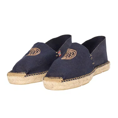 Ines De La Fressange Espadrilles Francine En Coton Marine
